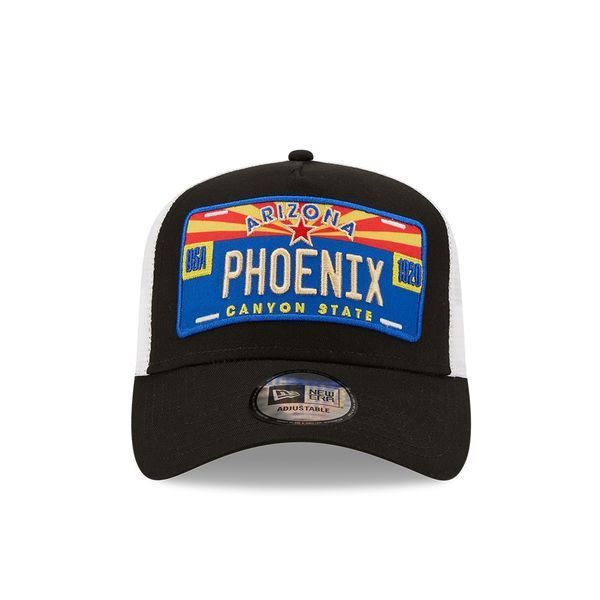 Бейсболка LICENSE PLATE TRUCKER NEWERA 60222517N0H-BLK New Era o/s (Б/р) Чорний 60222517N0H-BLK фото