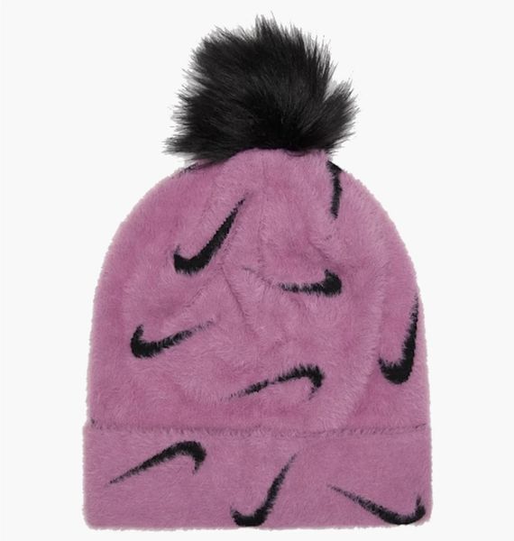 Дитяча шапка NIKE K NK BEANIE SC POM F24 FZ3062-523, NS FZ3062-523 фото