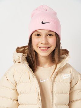 Підліткова шапка YOUTH UNISEX K NK PEAK BEANIE SC SWSH FB6492-690 Nike 1SIZE Розовий FB6492-690 фото