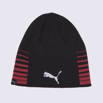Шапка Puma Liga Reversible Beanie чорний, червоний Уні One Size 022357-01 фото